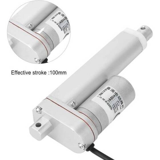 Strok Uzunluğu 400 mm 5 mm/S 8000N DC 12V Elektrikli Putter Elektrikli Lineer Aktüatör Putter Kapılar/Pencereler için - 5