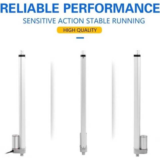 Strok Uzunluğu 500 mm 5 mm/S 8000N DC 12V Elektrikli Putter Elektrikli Lineer Aktüatör Putter Kapılar/Pencereler için - 5
