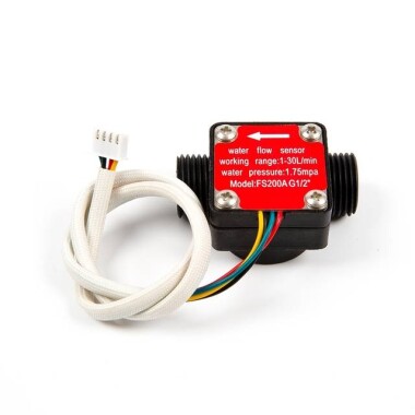 Su Akış Sensörü FS200A YF-G21 Debimetre G1/2 1-30L/dak - 1