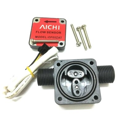 Su Akış Sensörü OF05ZAT G3/8 DN10 Süt-Benzin Yağı-Dizel Akış Hızı Sensörü Kontrol Ölçer - 2