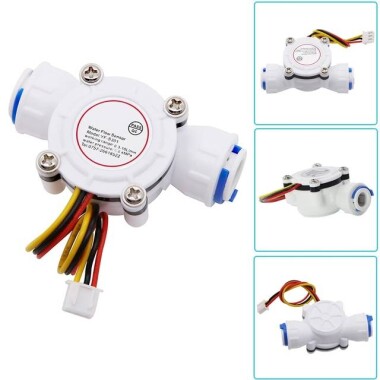 Su Akış Sensörü YF-S301 Debimetre 0.3-10L/dak 5V-24V - 2