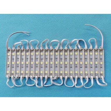 Su Geçirmez DC 12V 5054 Sarı LED Modül 70x12mm - 3