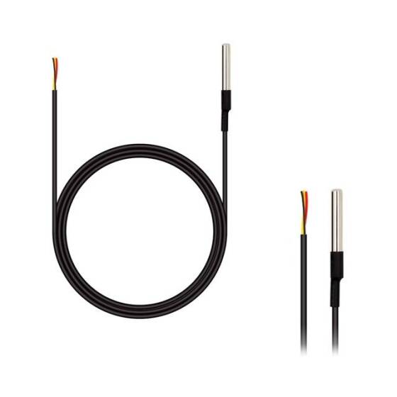 Su Geçirmez IP67 DS18B20 Dijital Sıcaklık Sensörü Termal Problu 1 Metre - 2