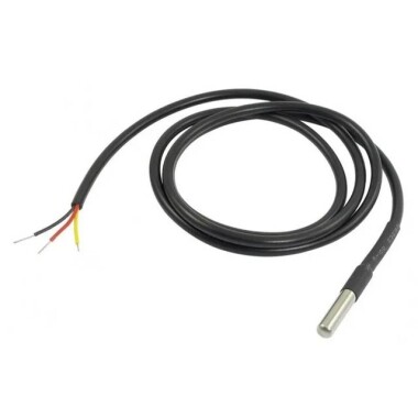 Su Geçirmez IP67 DS18B20 Dijital Sıcaklık Sensörü Termal Problu 2 Metre - 2