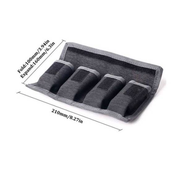 Su Geçirmez Pil Koruma Çantası - 4 Bölmeli - 3