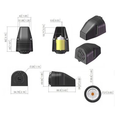 Su Geçirmez Sigara Çakmaklık Soketi Modülü - 3
