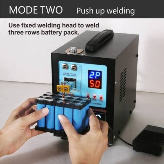 SUNKKO 737G Çift Darbeli Çift Ekran Pil Nokta Kaynak Makinesi AU Fişli 220V - 4