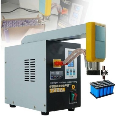 SUNKKO 738AL 18650 Pil Darbeli Nokta Kaynakçı + 73LA Kaynak Kolu UK Fişli 220V - 1