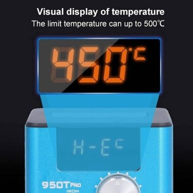 SUNKKO 950T Pro Mavi 75W Anti Statik Akıllı Sabit Sıcaklık Kaynağı İstasyonu EU Fişli 220V - 2