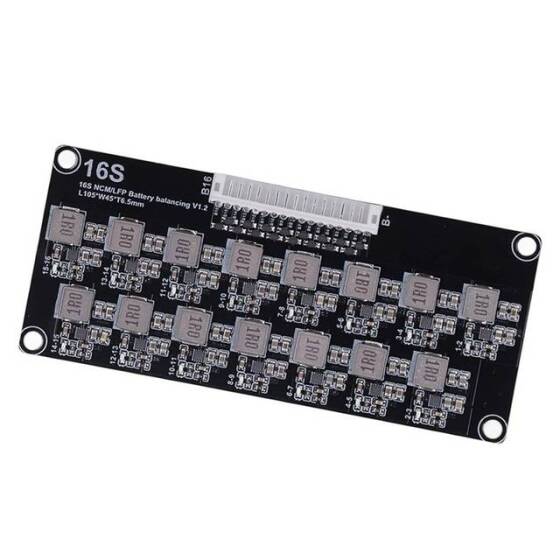 SUNKKO BAL-5616 2S~16S Pil Dengeleyici Dengeleyici, 5A Eşitleme Akımı ve LCD Ekranlı AU Fişli - 4