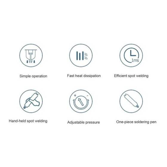 SUNKKO S-73B 25m2 Bakır Hat U Tipi Arayüzlü Kaynak Kalemi - 3