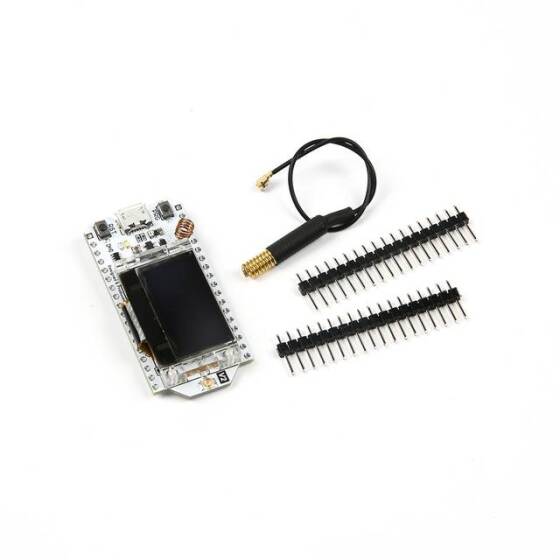 SX1278 ESP32 0.96 Inç Mavi OLED Ekran Bluetooth WIFI Kiti 32 Modül IOT Geliştirme Kartı 433-470Mhz Antenli - 2