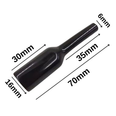 T6-16 16mm Metal Buton Koruma Kılıfı - 2