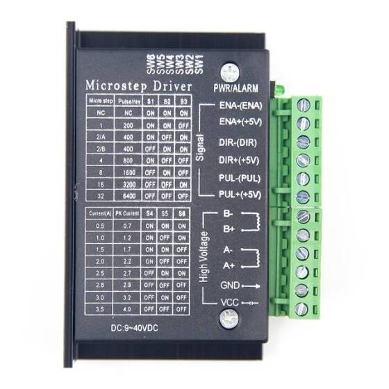TB6600 Step Motor Sürücüsü Geliştirilmiş Model 4A 9-42V Nema 23/42/57/86 Uyumlu - 6