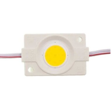 Tekli Su Gerçimez Cob Led Modülü - Beyaz 12V 2.4W - Görsu Elektronik