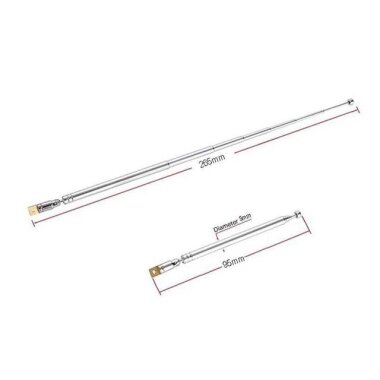Teleskopik Çubuk Anten 265 mm - 2