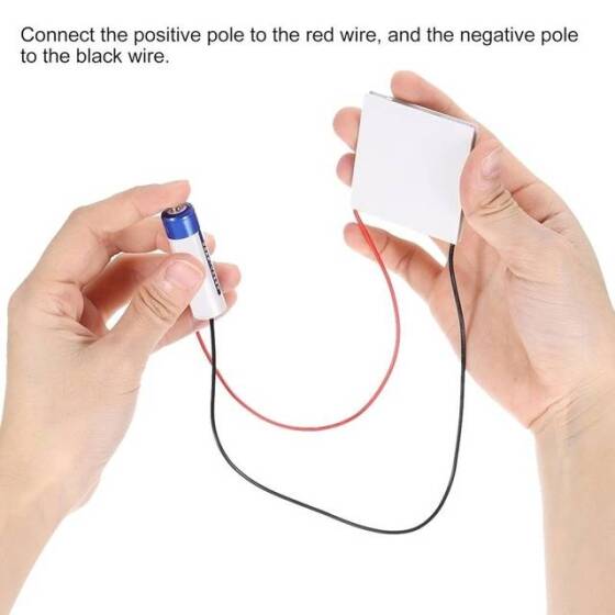 TES1-7102 8-4V 2A TEC Termoelektrik Soğutucu Boyutu:23x23mm - 3