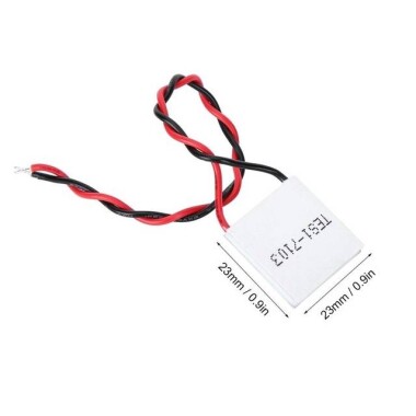TES1-7103 8-4V 2A TEC Termoelektrik Soğutucu Boyutu:23x23mm - 3