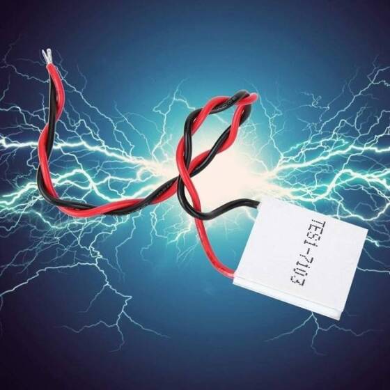 TES1-7103 8-4V 2A TEC Termoelektrik Soğutucu Boyutu:23x23mm - 5