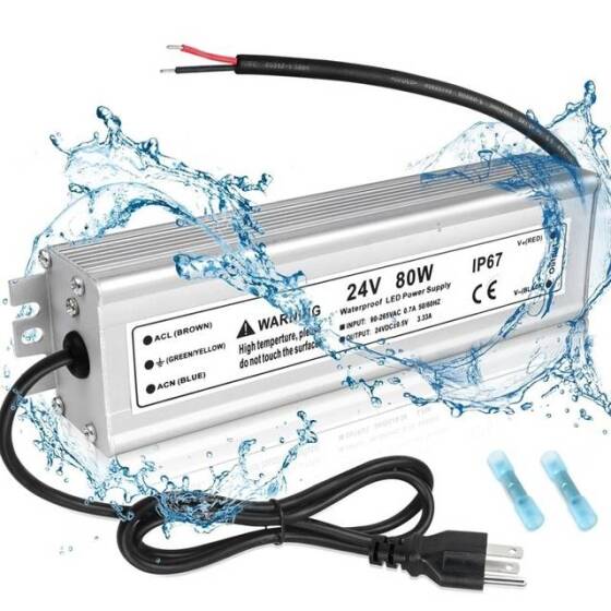 TG150W 24V Led SCR İç Mekan Karartma Güç Kaynağı Boyutu: 288x49x30mm - 1