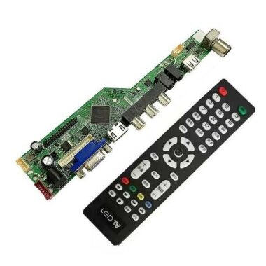 T.SK105A.03 Universal LCT TV Sürücü Kartı - Görsu Elektronik