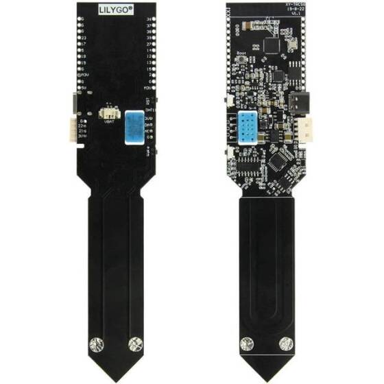 TTGO T-Higrow ESP32 Wifi Bluetooth Nem Fotometrik Elektrolit Sensörü CH9102F Çipli - 4