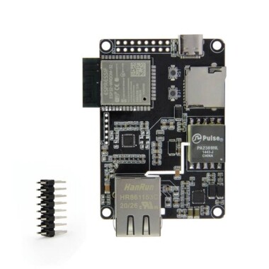 TTGO T-Internet-POE ESP32-WROOM LAN8720A Çipli Programlanabilir Ethernet Adaptör Kartı - 18