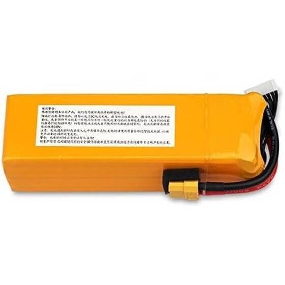 Turuncu TCB 14.8V 1100MAH 25C Model Uçak Lityum Pil T Dişi - 4