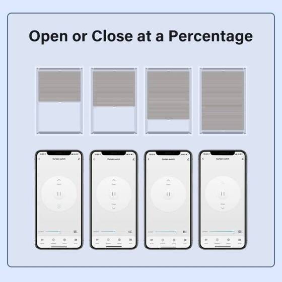 Tuya Akıllı Wifi Perde Anahtarı Alexa İçin 220-240V Orjinal Paketleme - 5