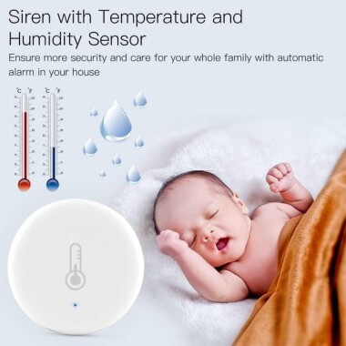 TUYA Zigbee Sıcaklık ve Nem Sensörü Pil Dahil - 3