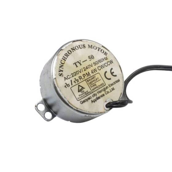 TY-50 AC 220V 12/10 RPM 4W Senkron Motor - 2