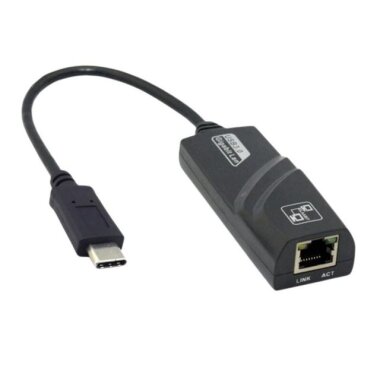 Type-C - Ethernet RJ45 Dönüştürücü 1000 Mbps - Görsu Elektronik