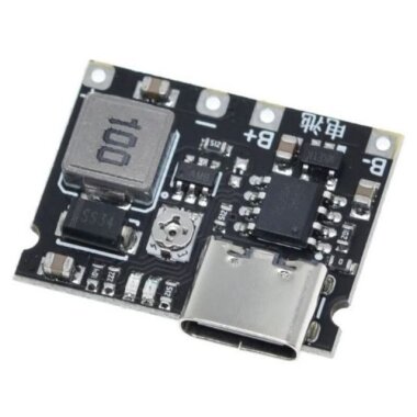 Type-C Li-ion 18650 Pil Şarj Devresi - DC-DC Voltaj Yükseltici - Görsu Elektronik