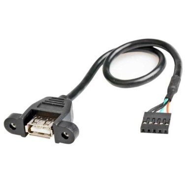 USB 2.0 Dişi Dupont 5 Pin Dişi Veri Anakart Adaptör Kablosu - Görsu Elektronik
