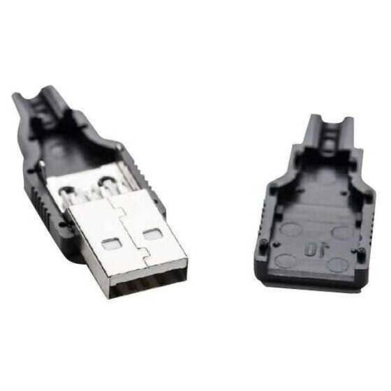 USB A Tipi Kılıflı Soket - Erkek - 1