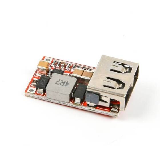 USB Telefon Şarj Cihazı DC-DC Düşürücü Modül 6-12-24/5V 3A - %97.5 verimli - 6