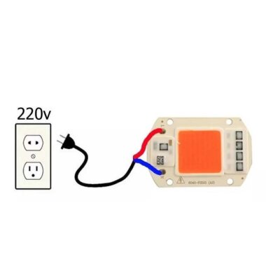 UV 220V Projektör Cob Led 50W Driver Çipli - 3