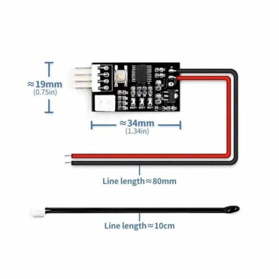 VHM-802 Sıcaklık Kontrollü Fan Devresi 12V - 2