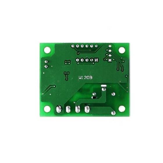 W1209 12v Röle Çıkışlı Dijital Termostat - Sıcaklık Kontrol Kartı 50cm (Kırmızı) - 6