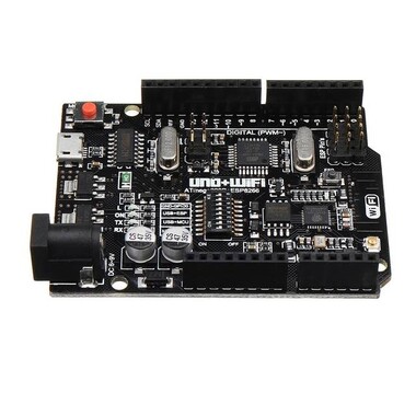 WiFi R3 ATmega328P 32KB Flash with ESP8266 32Mbit Flash USB-TTL CH340G - 1