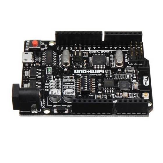 WiFi R3 ATmega328P 32KB Flash with ESP8266 32Mbit Flash USB-TTL CH340G - 2