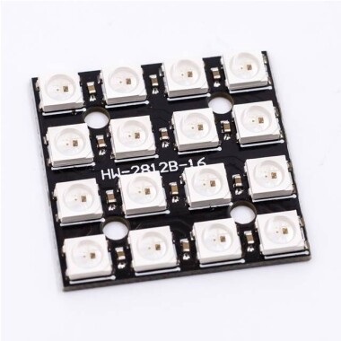 WS2812B 4x4 RGB LED Modülü - 2