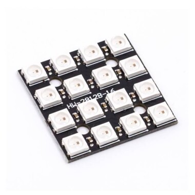 WS2812B 4x4 RGB LED Modülü - 4