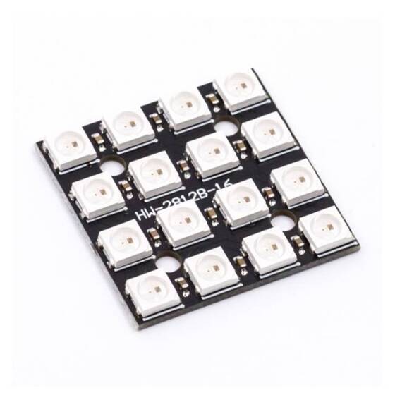 WS2812B 4x4 RGB LED Modülü - 4