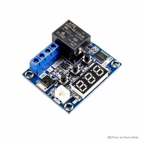 WX-101W DC12V Digital Led Sıcaklık Termostat Kontrol Anahtarlama Paneli NTC Prob Kablolu 20cm - 2