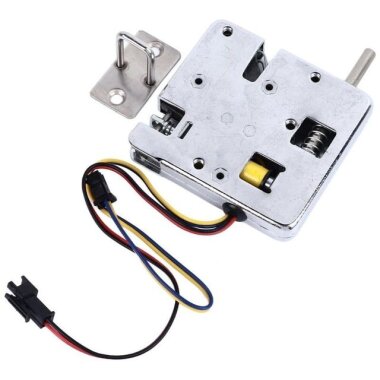 XGS-G60 24V 1A Manyetik Selenoid Kilit - İtme Yaylı - Görsu Elektronik