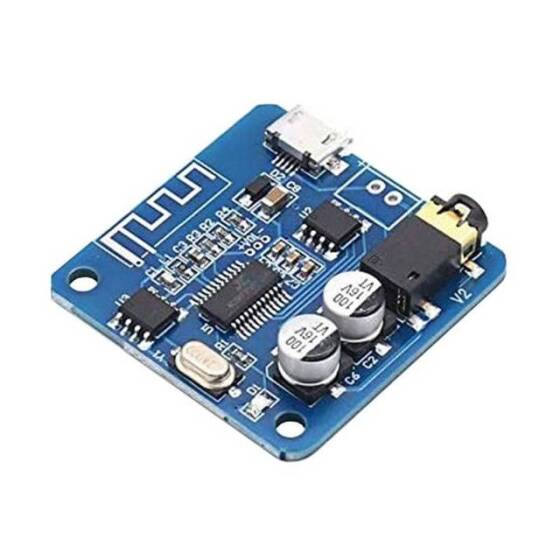 XH-A252 Dijital Bluetooth 5.0 MP3 Ses Alıcı Kartı 3.5mm AUX Jak Çıkışı - 1