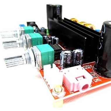 XH-M139 2.1 Kanal Dijital Güç Amplifikatörü Kartı 12V-24V Geniş Gerilim TPA3116D2 2x50W 100W Sensör - 10