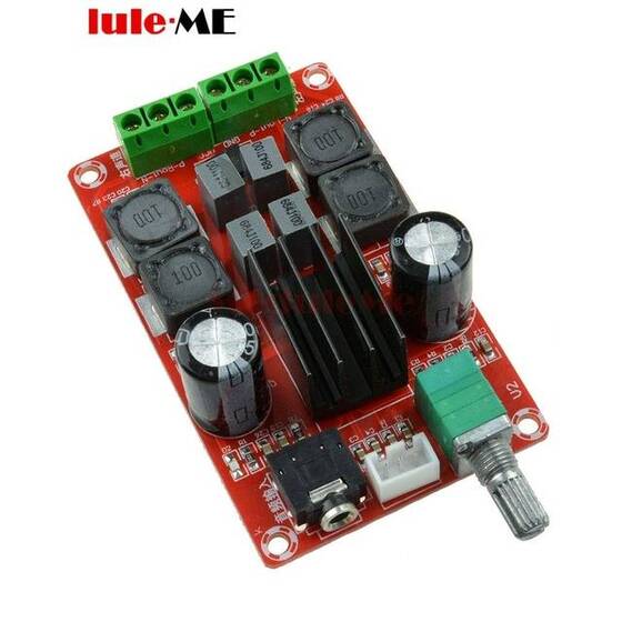 XH-M189 2x50W High-End Dijital Amplifikatör Kartı DC 24V TPA3116D2 Çift Kanallı Stereo - 3