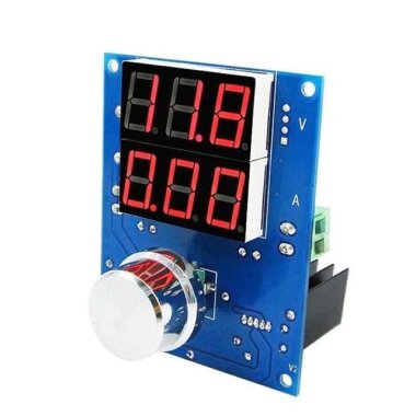 XH-M403 8A Ekranlı Voltaj Düşürücü Regülatör Kartı - XL4016 - Görsu Elektronik